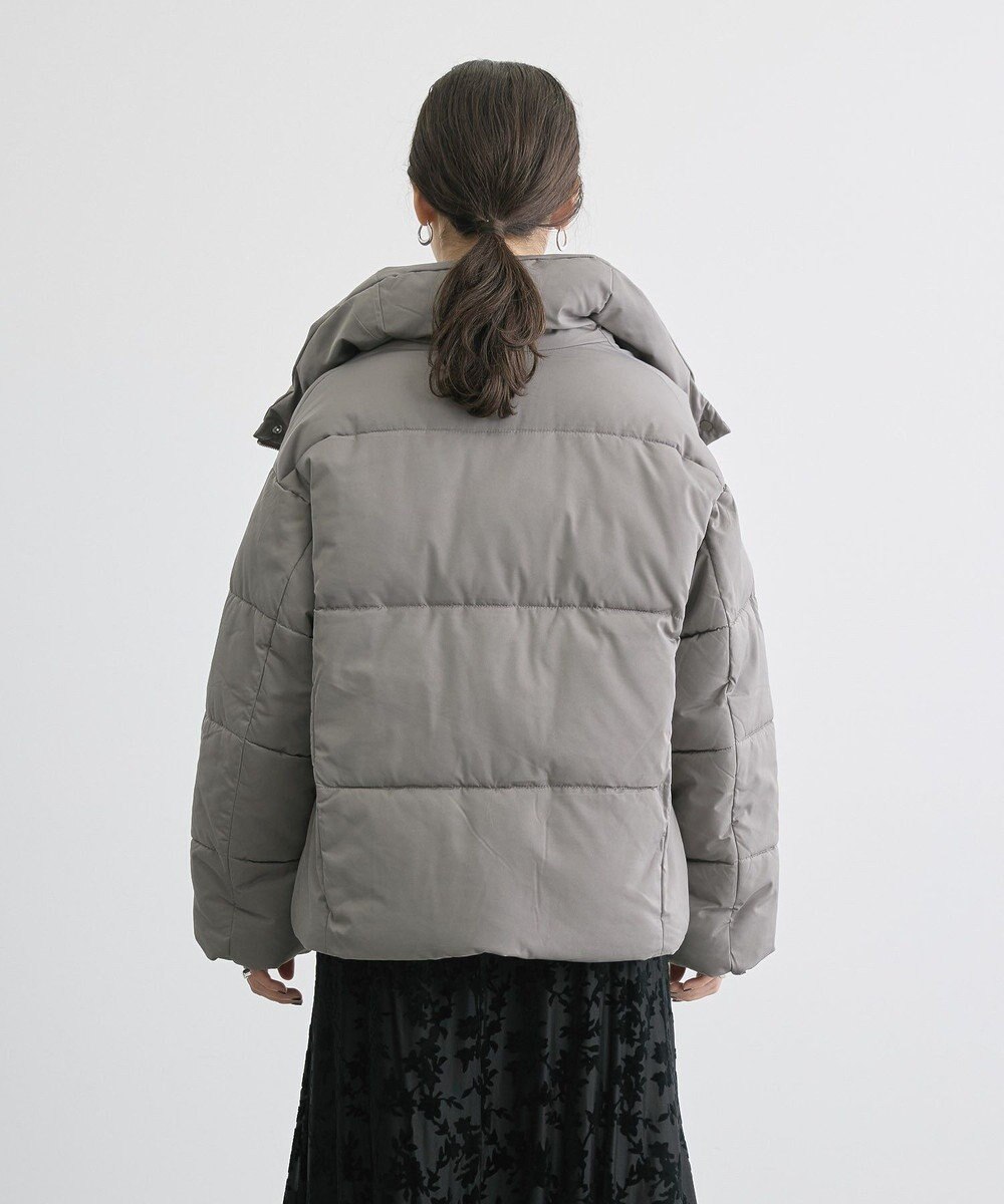 AMERICAN HOLIC リサイクル軽ポカ撥水加工スタンドショートコート 