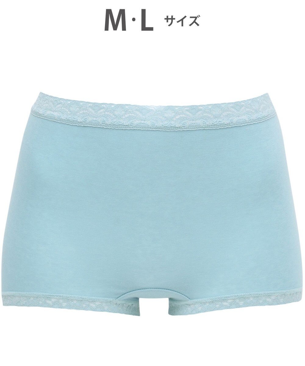 WACOAL 【ディアヒップ】 ショーツ ボーイレングス はきこみ丈ふかめ 綿混(身生地) ヒップを包みこむフィット感 やさしいはきごこち PPA113 /ワコール 