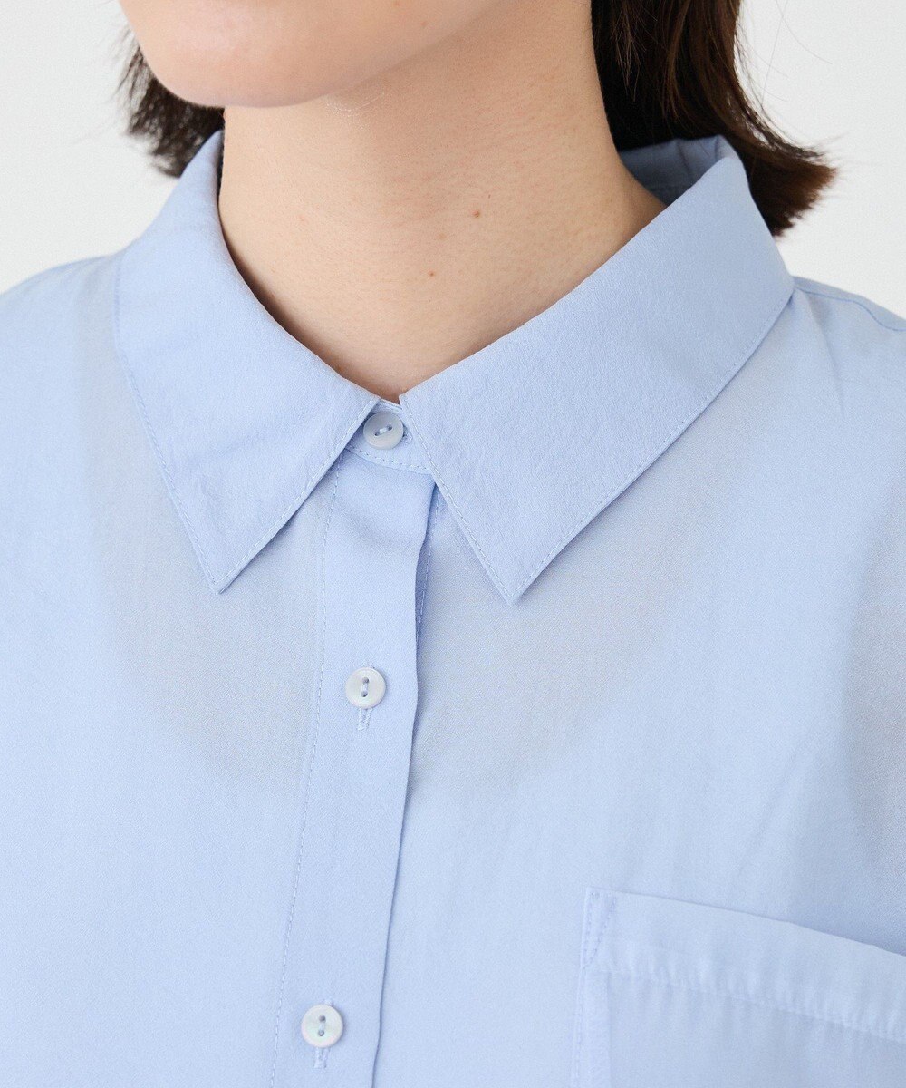 Green Parks 裾レイヤードショートスリーブシャツ 