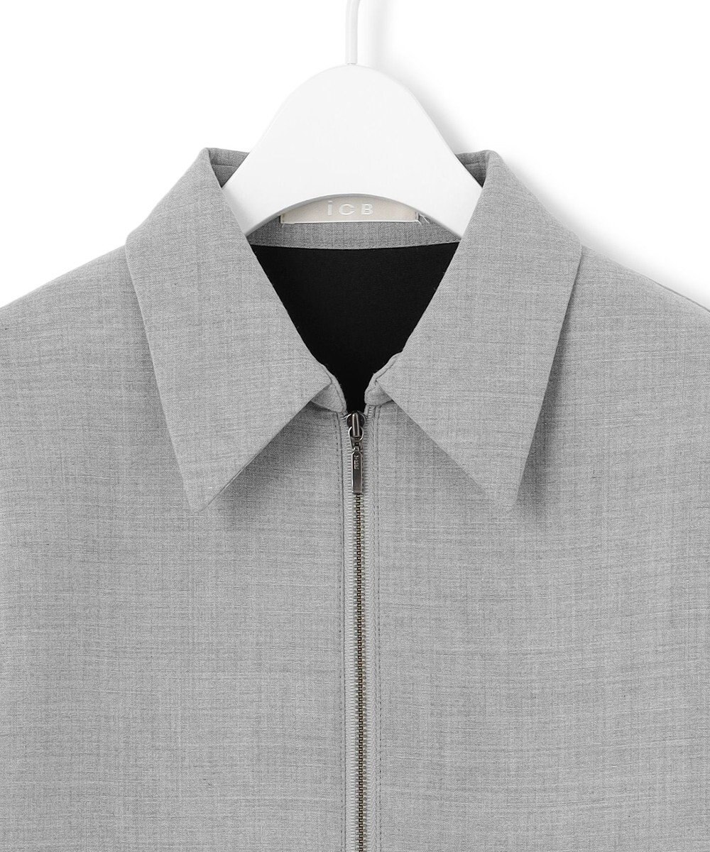 ICB L モスリンボンディング ブラウス 