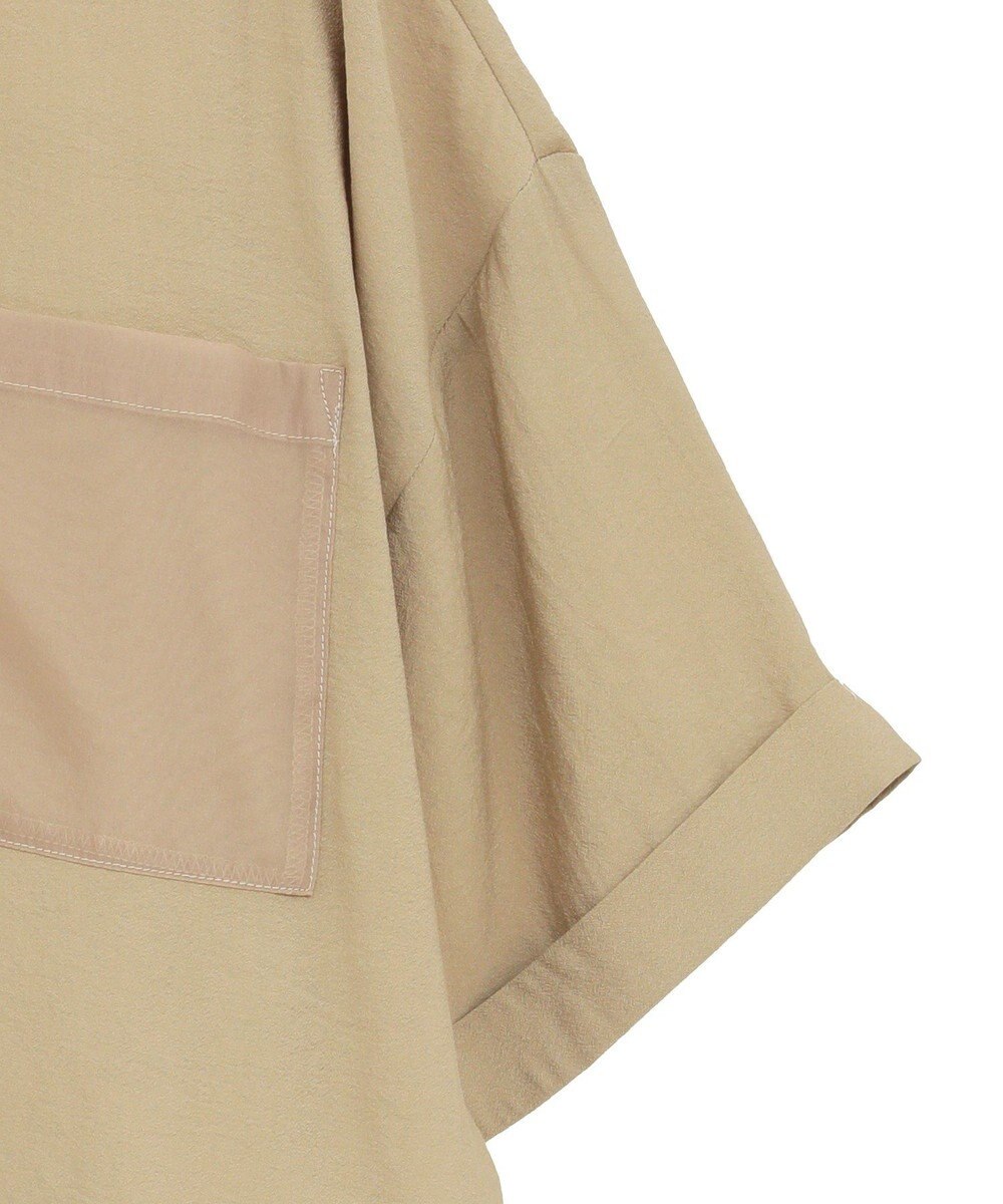 Green Parks 裾レイヤードショートスリーブシャツ 