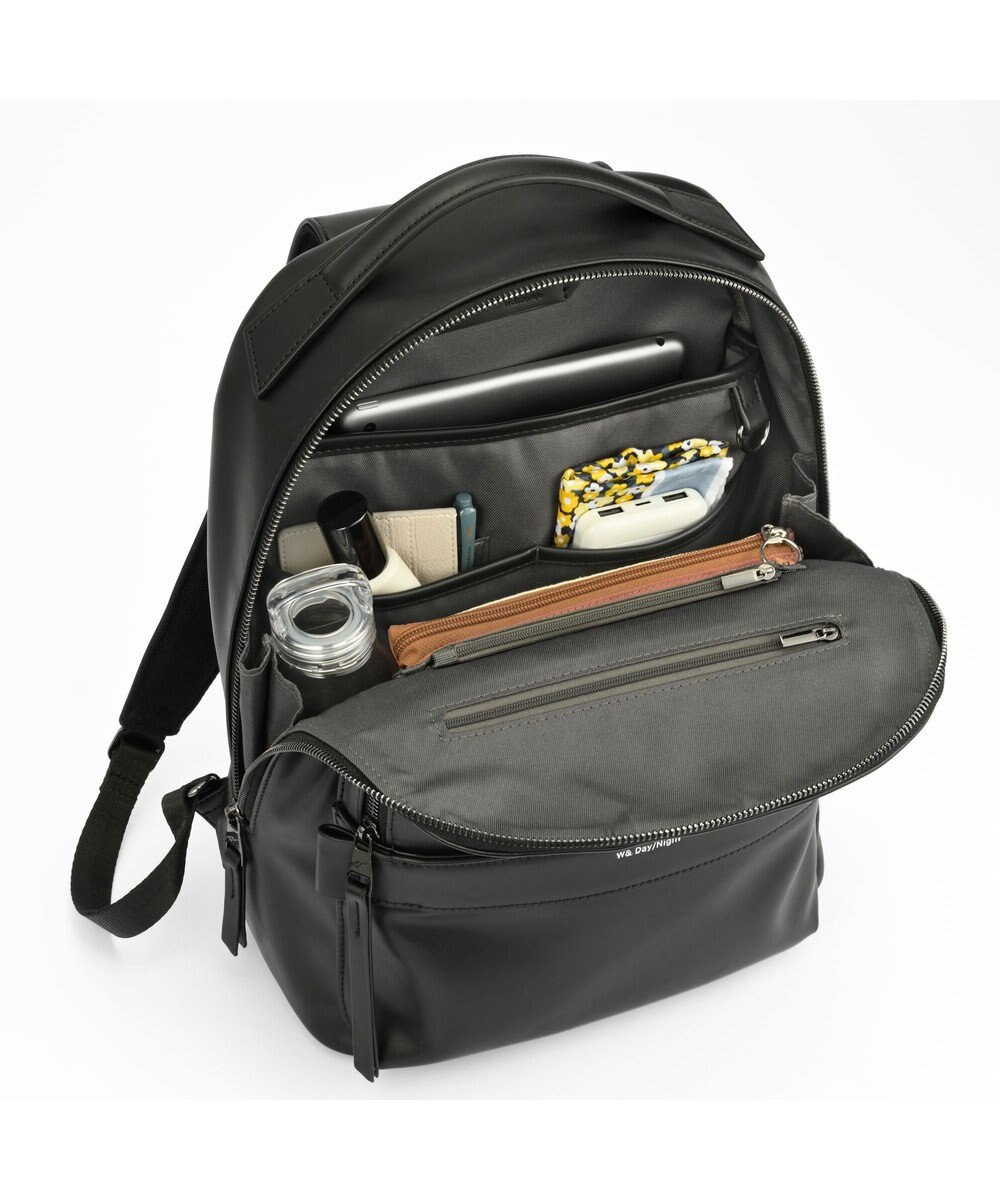 ACE BAGS & LUGGAGE W&.Day/Night ティルカ ラウンドリュック A4サイズ 13.3インチPC収納 19181 ダブルアンドデイナイト 
