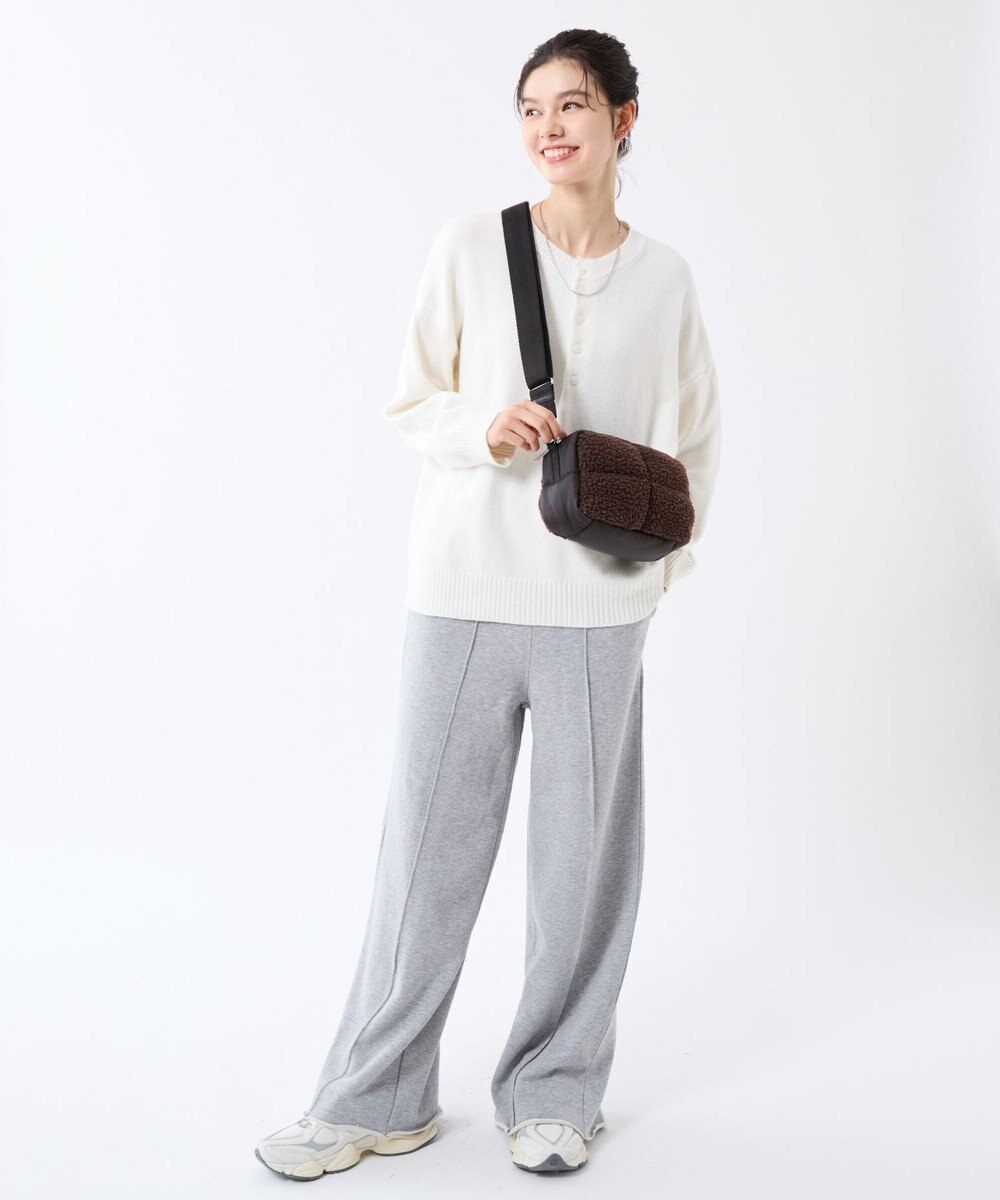 LeSportsac PUFFY CUBE CROSSBODY/ダークチョコレートシェルパ 