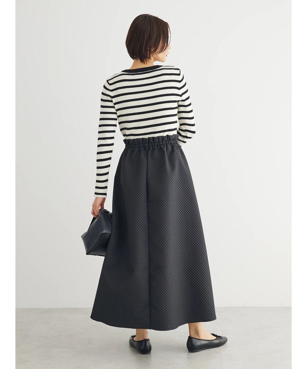 Green Parks ・ＥＬＥＮＣＡＲＥ　ＤＵＥニット＆ジャカードワンピース 