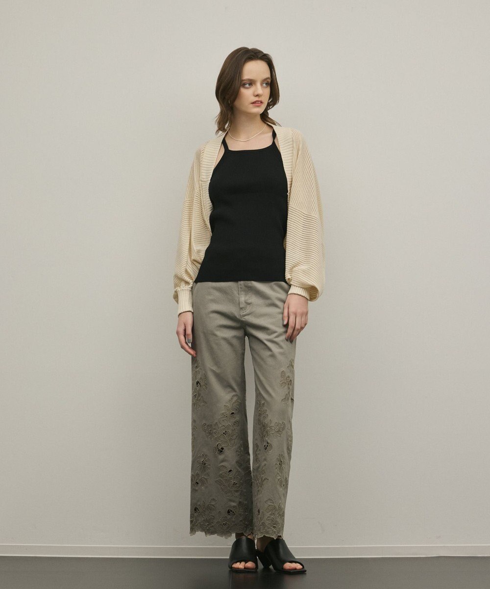 GRACE CONTINENTAL ボレロニットカーディガン 