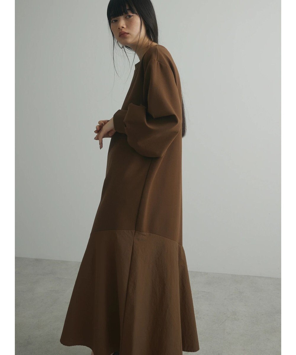 Green Parks armonia．布帛切り替えポンチワンピース 