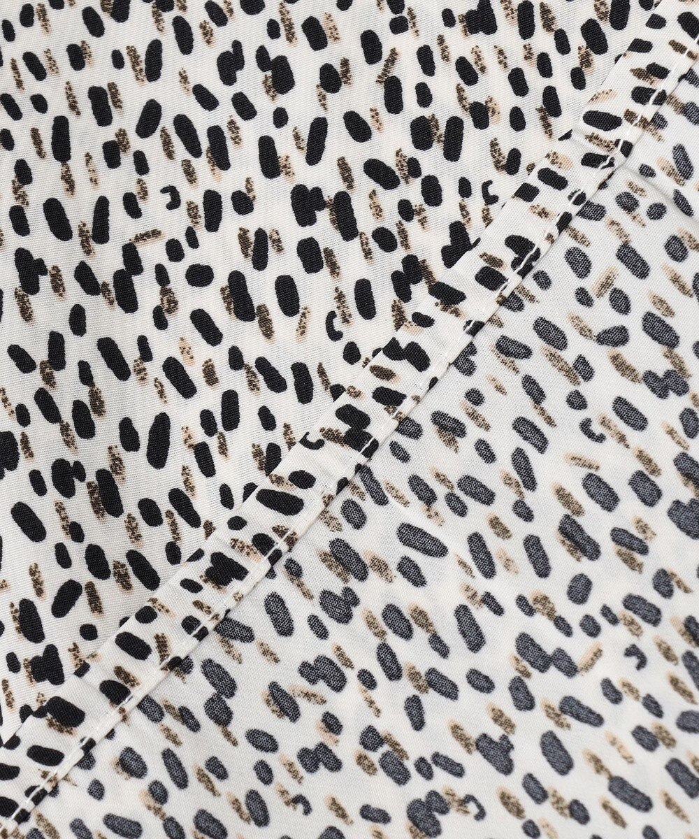 ANY L 【洗濯機可能】マットビンテージサテンブラウス 