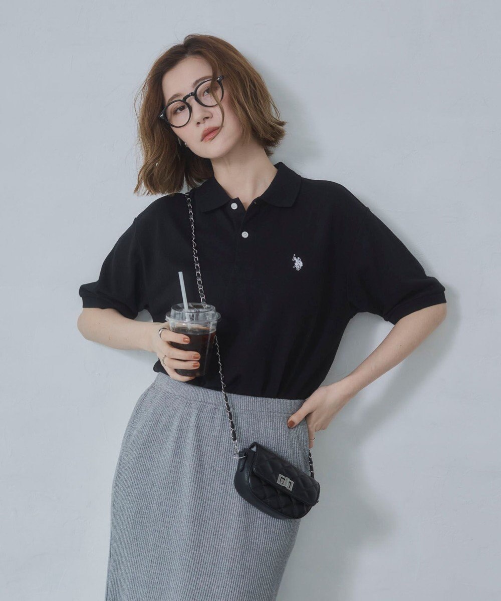WEGO 【ユニセックス着用ITEM/SMLサイズ展開】U.S. POLO ASSN.別注ポロシャツ 