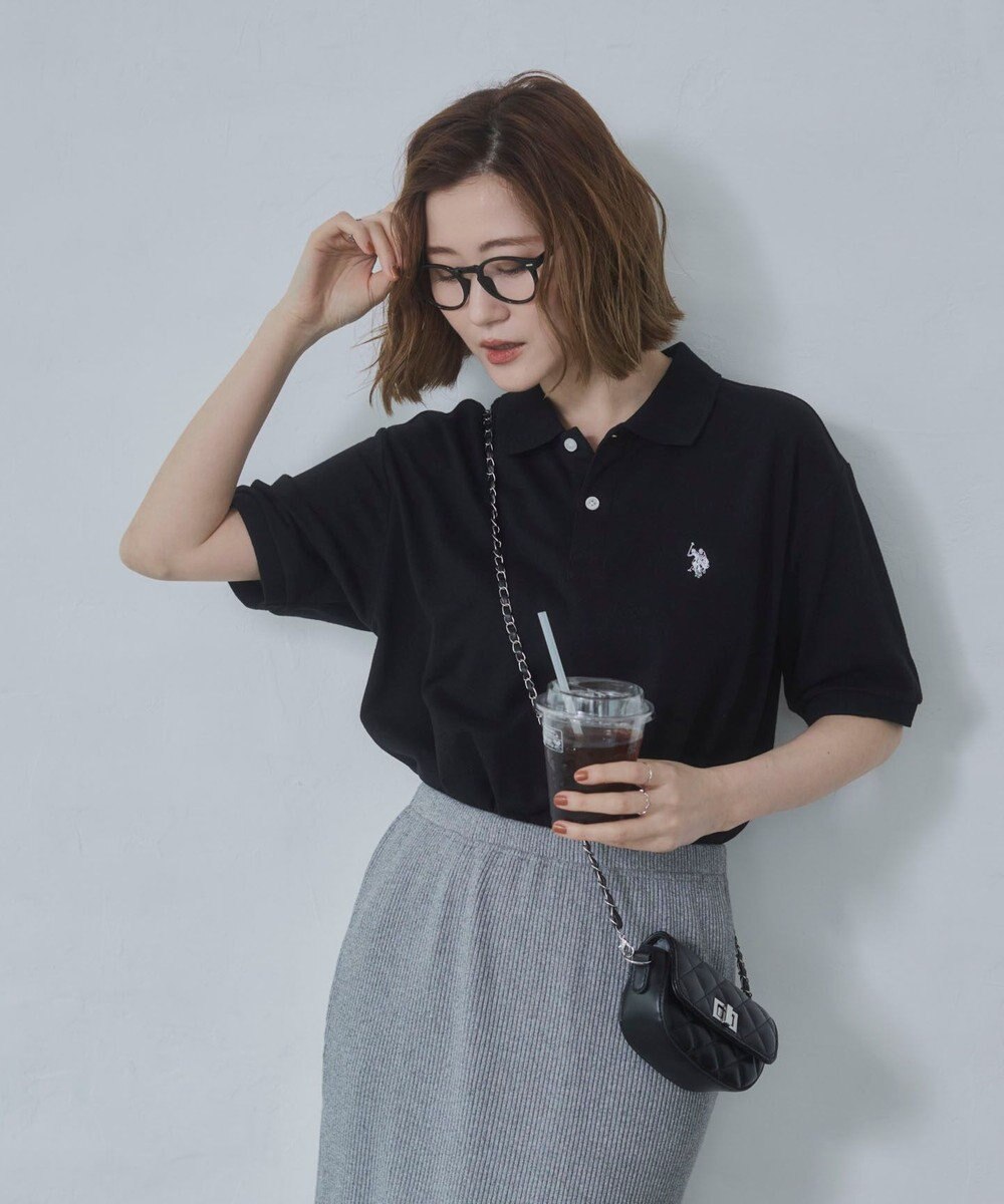 WEGO 【ユニセックス着用ITEM/SMLサイズ展開】U.S. POLO ASSN.別注ポロシャツ 