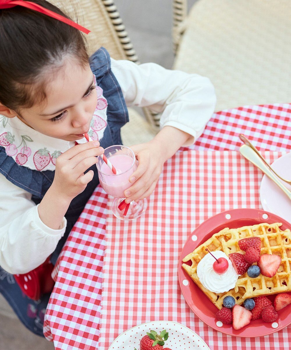 ANY KIDS 【チェリーベリーシリーズ】刺繍 ブラウス 