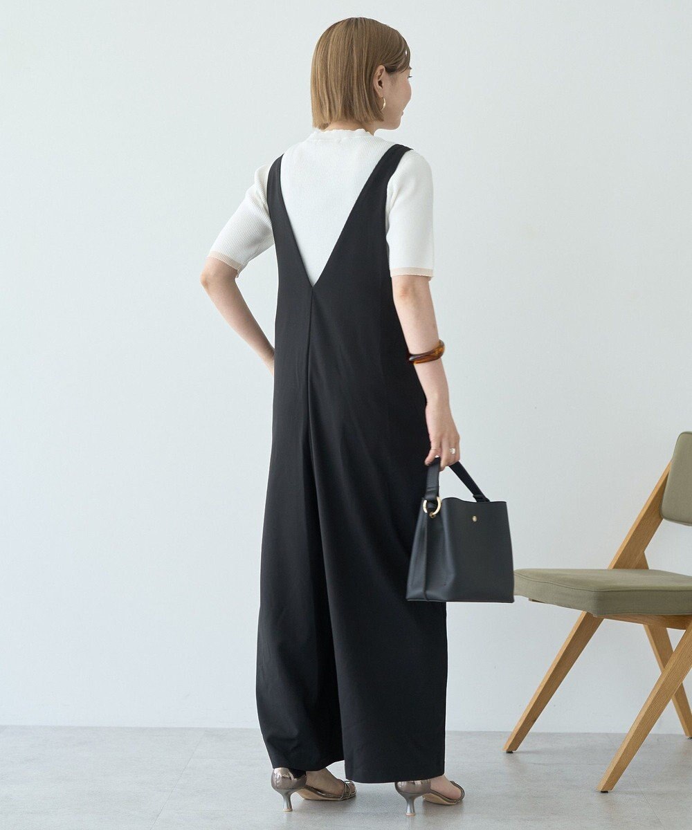 AMERICAN HOLIC イージーケアVネックオールインワン 