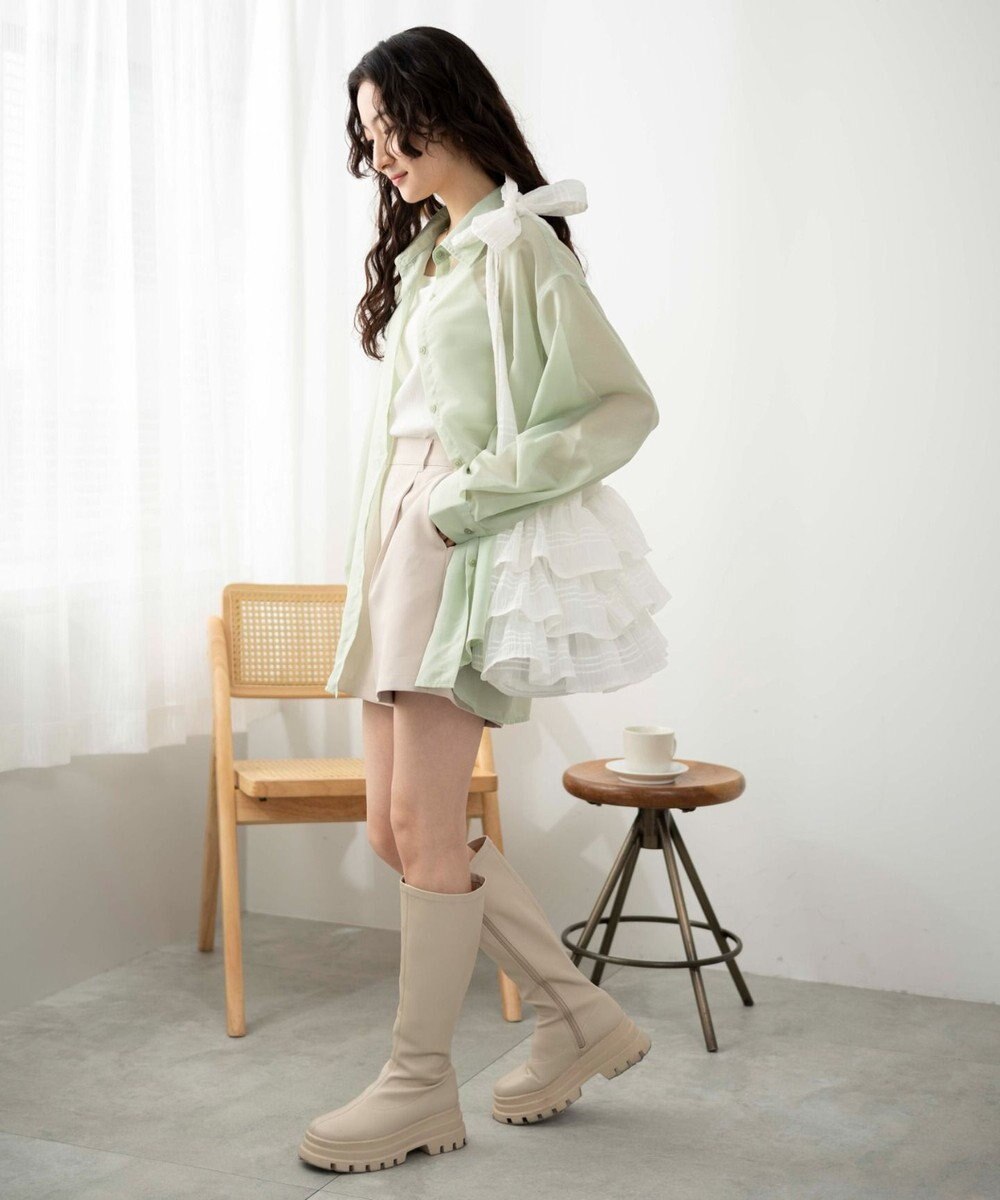 WEGO フリルショルダー 