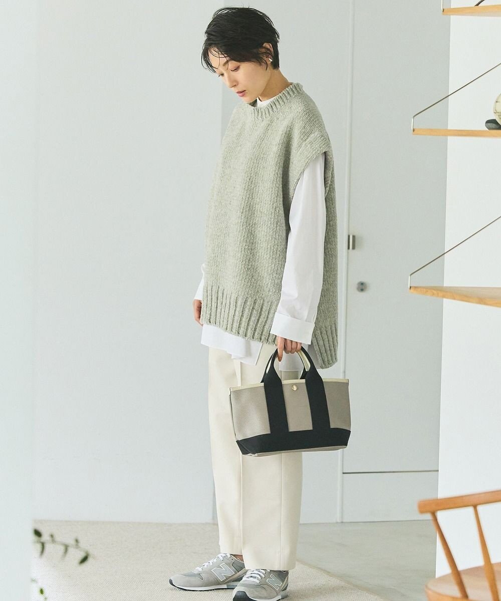 TOPKAPI 【Breath TOPKAPI】SCOTCH GRAIN スコッチグレイン ネオレザー ミニ トートバッグ 