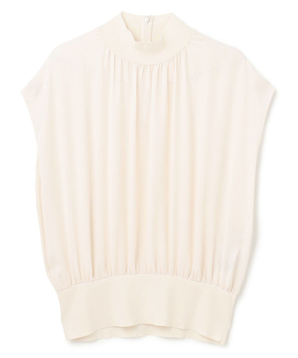 BEIGE， 【WEB限定】MONSTERA / ニットブラウス 