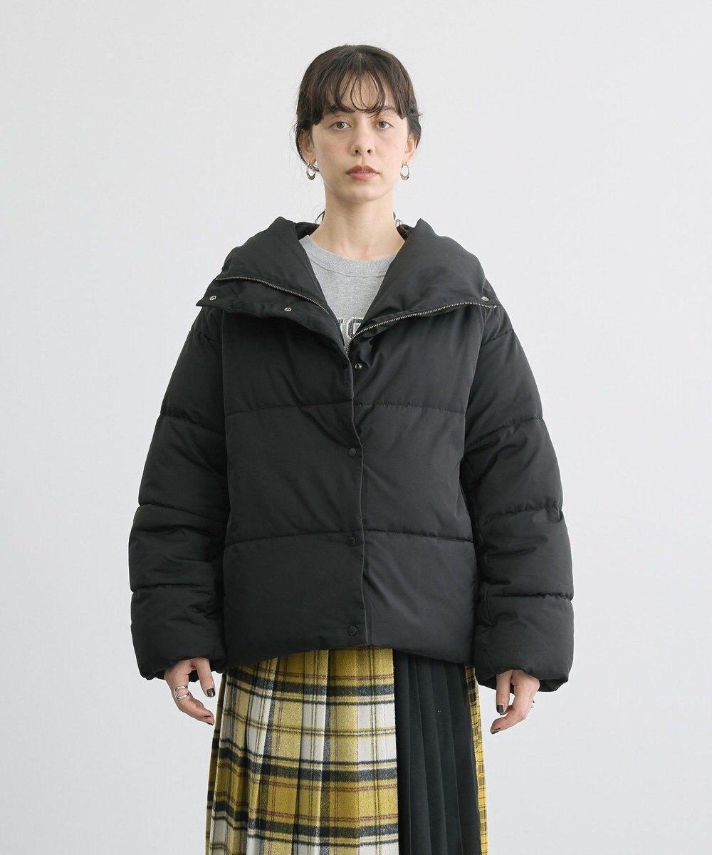 AMERICAN HOLIC リサイクル軽ポカ撥水加工スタンドショートコート 