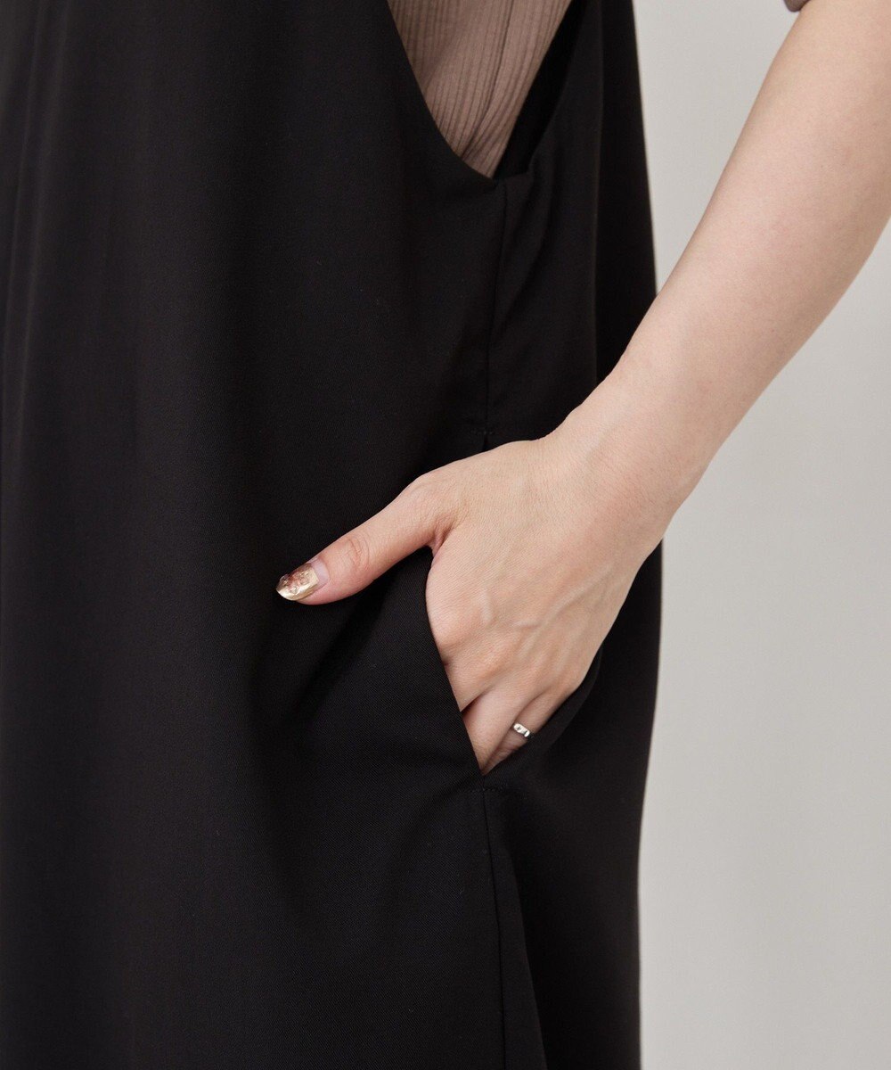 AMERICAN HOLIC イージーケアVネックオールインワン 