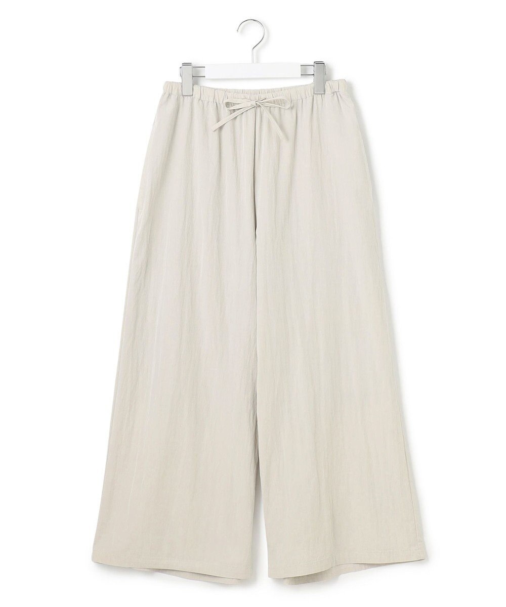 J.PRESS YORK STREET 【WOMEN】ワッシャーリラックス ワイドパンツ 