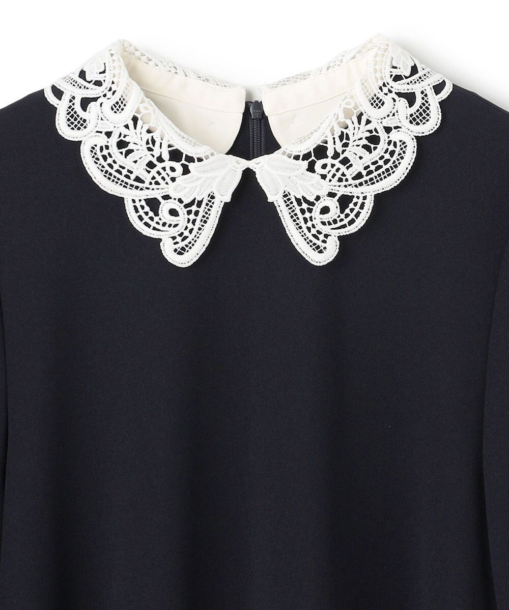 UNFILO L 【2WAY】BEAUTY MOVE レース襟ブラウス 