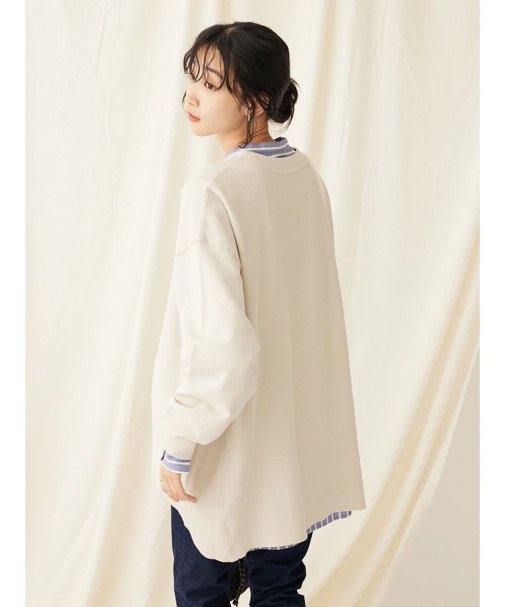 CRAFT STANDARD BOUTIQUE プリント裏毛チュニック 