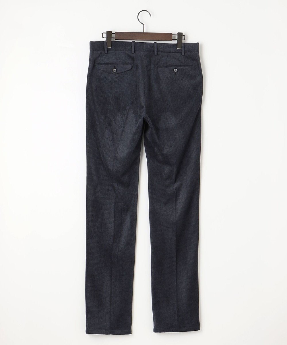 JOSEPH ABBOUD 【軽量】ブロックベロア ストレッチ パンツ 