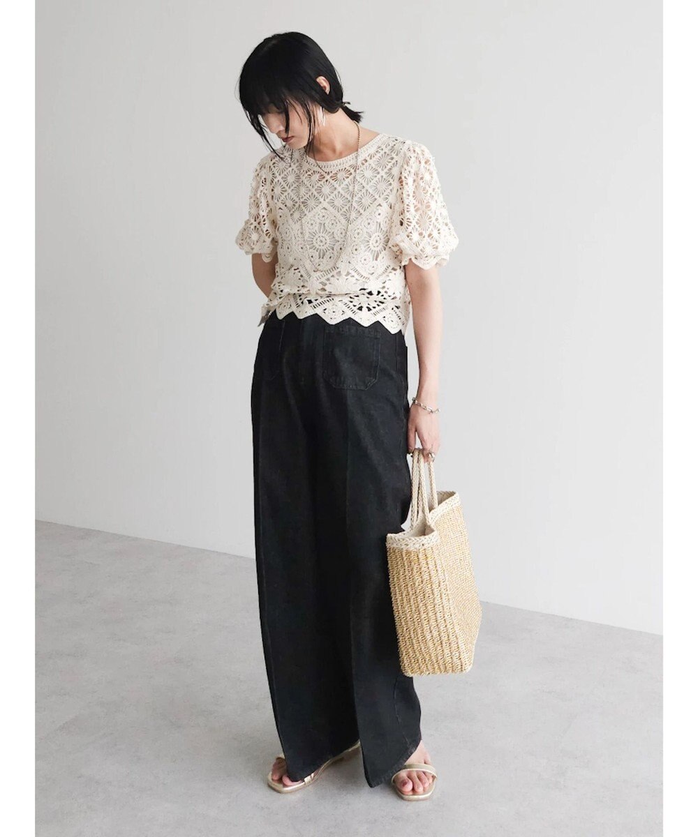 Green Parks ・ＳＵＧＡＲ　ＳＰＯＯＮ　２ｗａｙクロシェカーディガン 