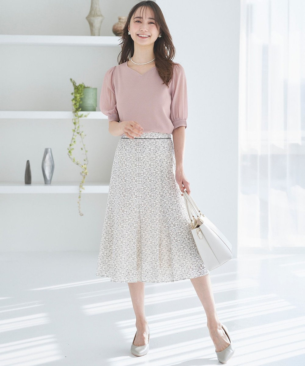 洗える】コードレースフレア スカート / any SiS | ファッション通販