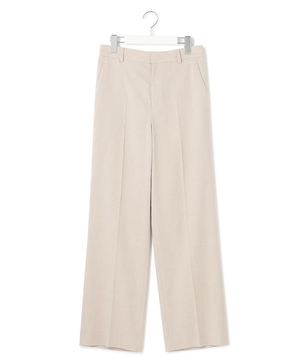 23区 【セットアップ対応/洗える】アイアスマットストレッチ セミワイド パンツ 