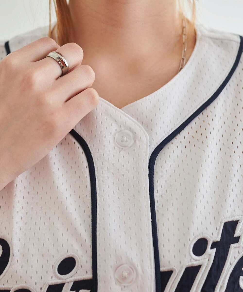 WEGO ベースボールメッシュビッグシャツ 