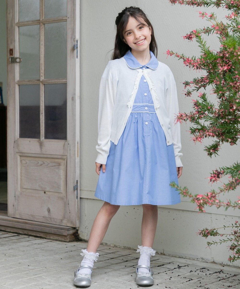 組曲 KIDS 【110-140cm】シアー カーディガン 