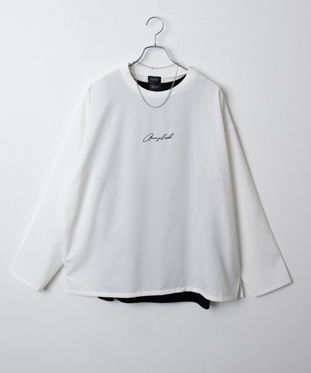 WEGO 【セットアイテム/軽量/シワにならない】ドライポリアンサンブルプルオーバーシャツ（LS） 