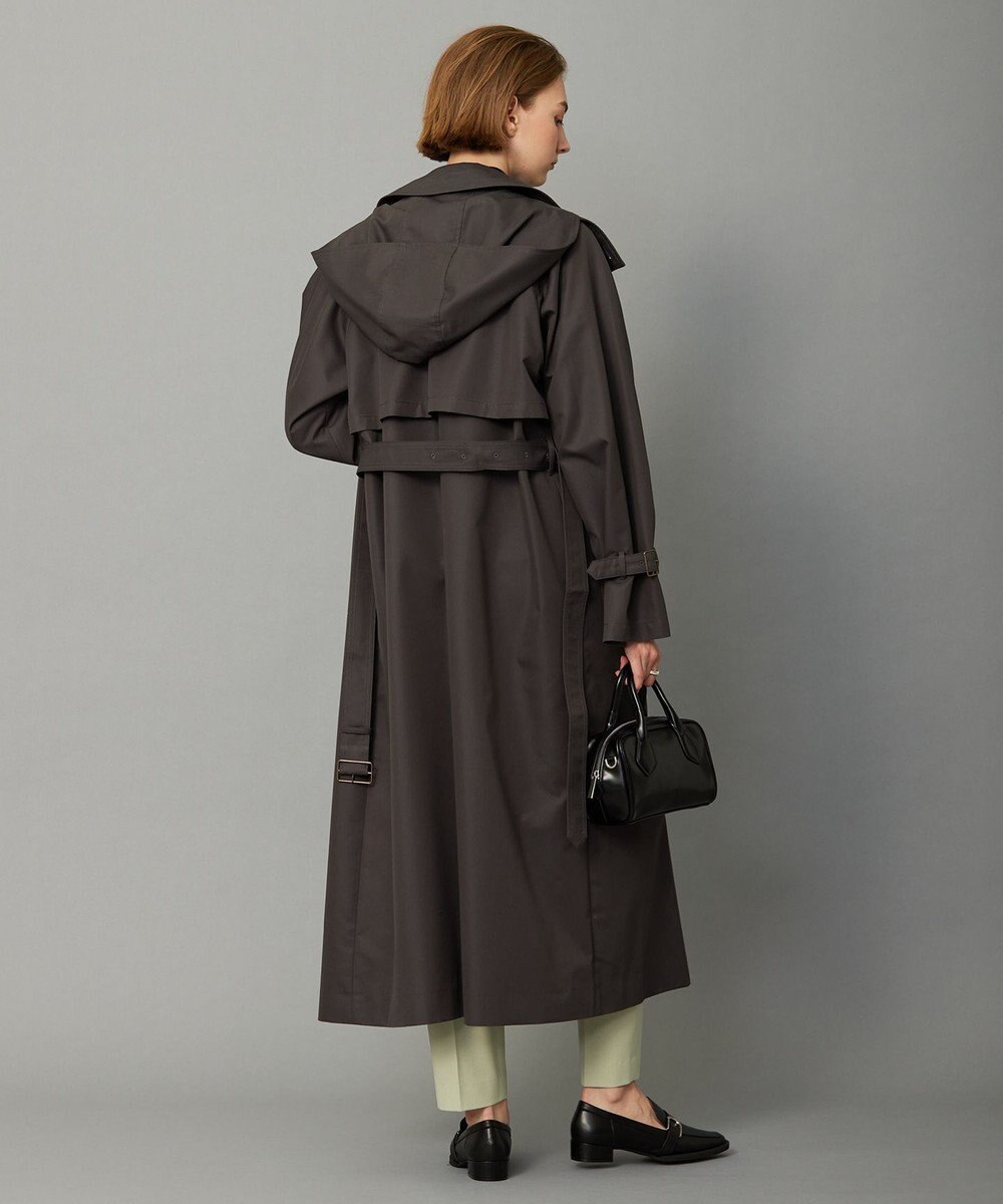 ICB TCシャンブレーツイル 2WAYトレンチコート 
