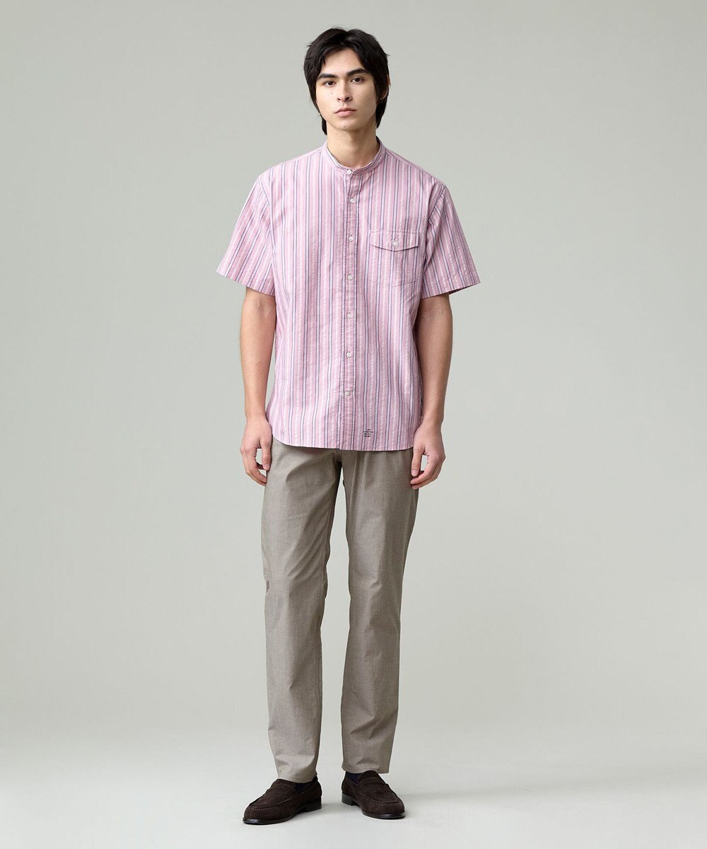 J.PRESS MEN 【ストレッチ】シャンブレーストレッチツイル パンツ 