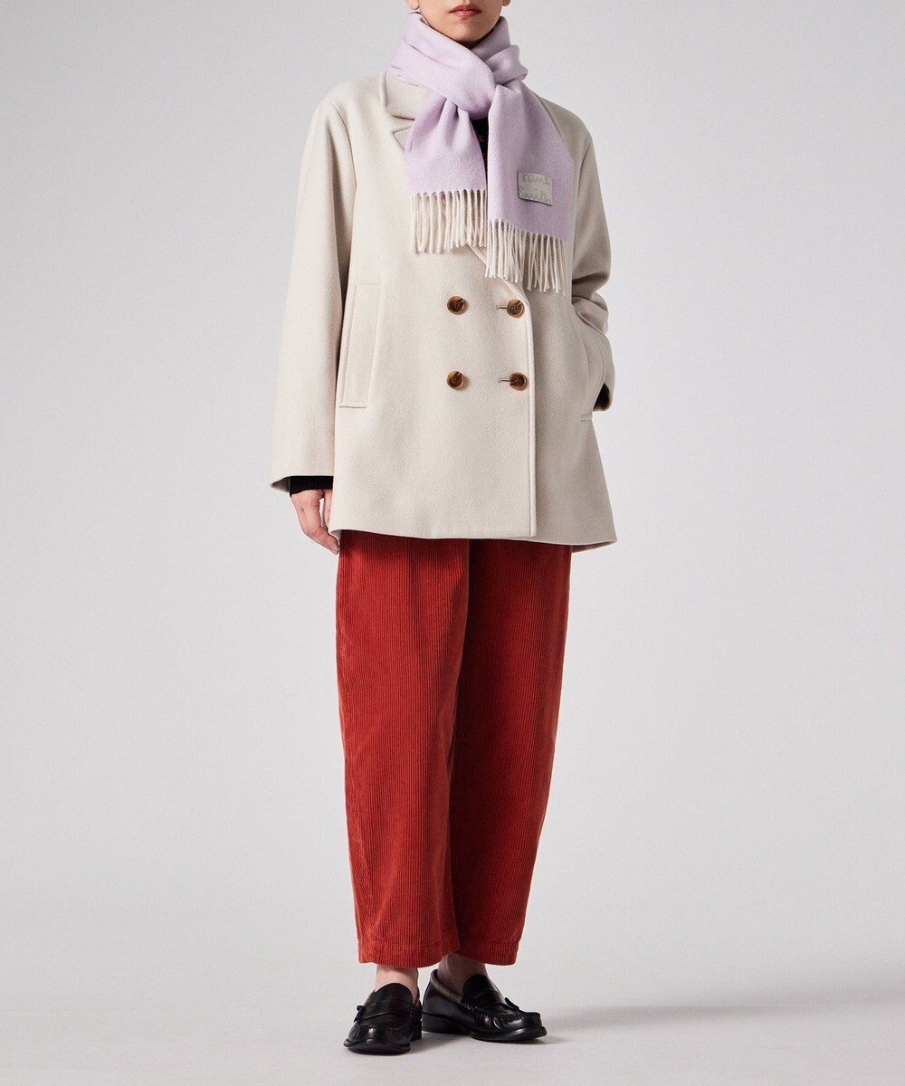 Paul Smith Cropped Logo カシミヤブレンド マフラー 