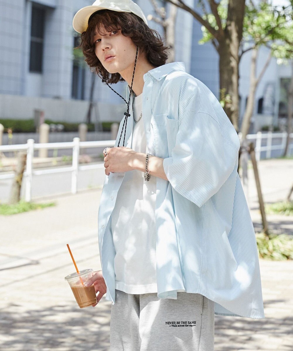 WEGO 【ユニセックス着用ITEM/シワになりにくい】イージーケアオックスフォードシャツ（S） 