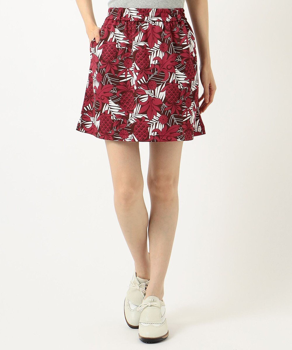 23区GOLF 【WOMEN】【ストレッチ】オリジナル JAPAN アロハ 総柄ボトム 