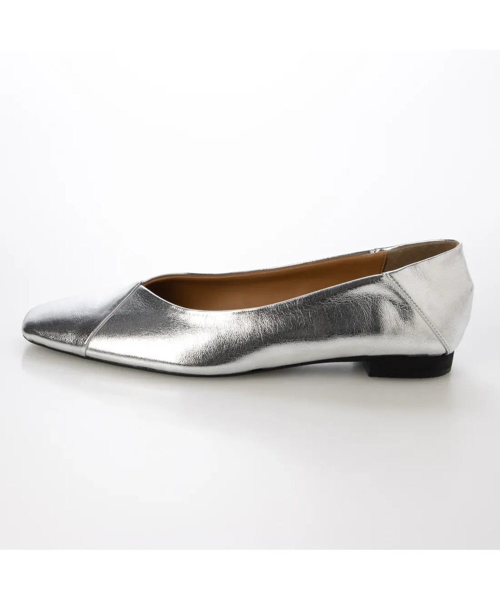 MODE ET JACOMO <carino>スクエアトゥバレエシューズ 