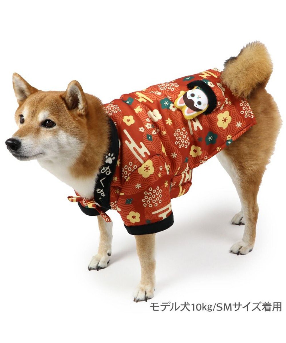 PET PARADISE ペットパラダイス 遠赤外線 レトロぬくぬく半纏 中型犬 