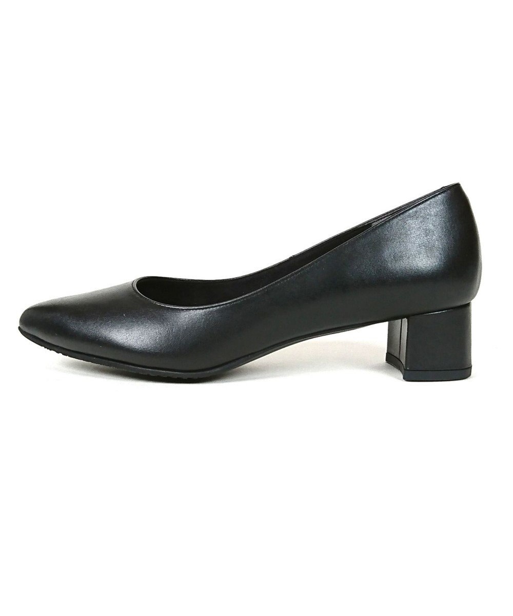 Dominic3 晴雨兼用 ポインテッド レザーパンプス 