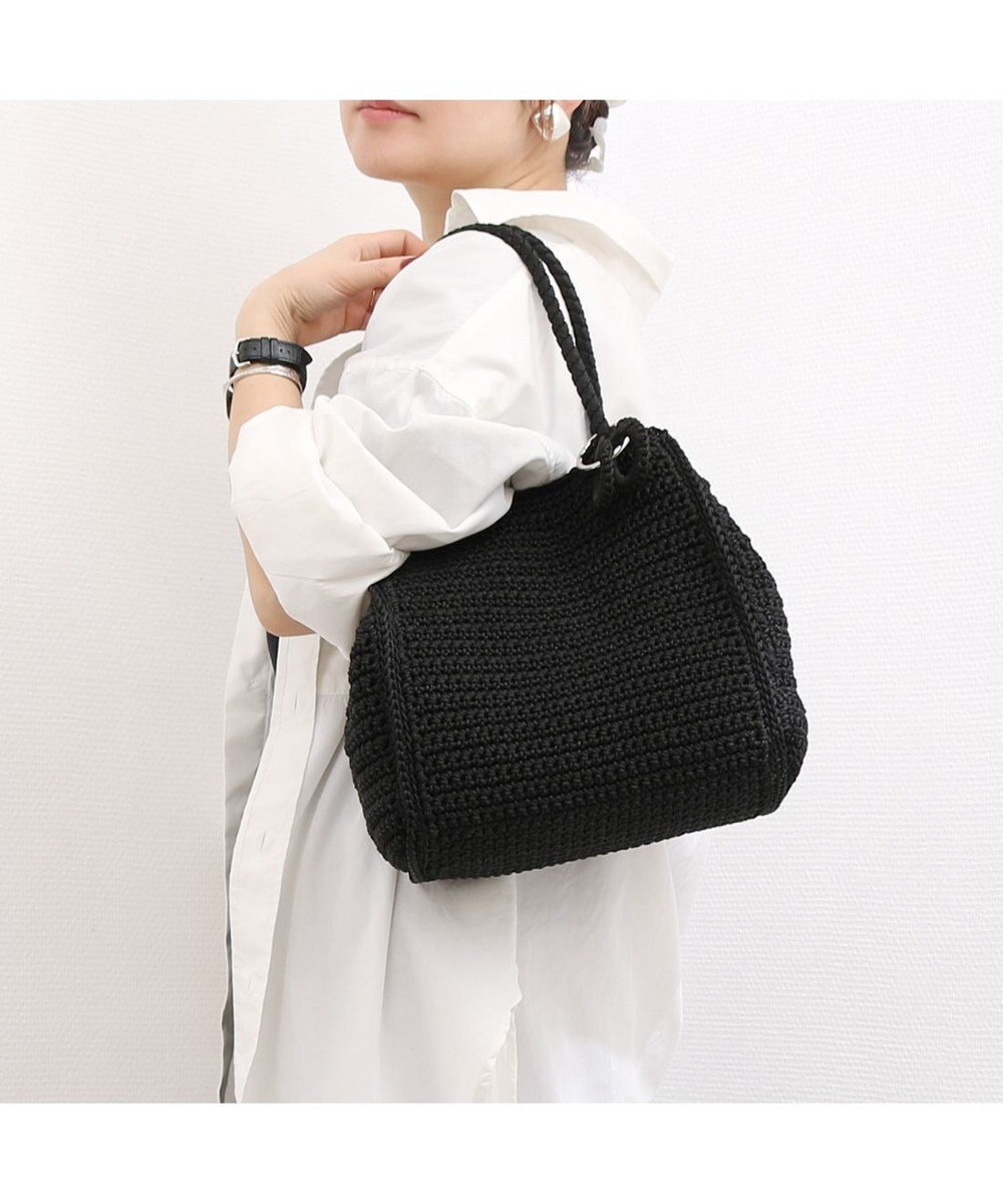 UNBILLION カシュカシュ cachecache / ベーシッククロッシェトート カゴバッグ 