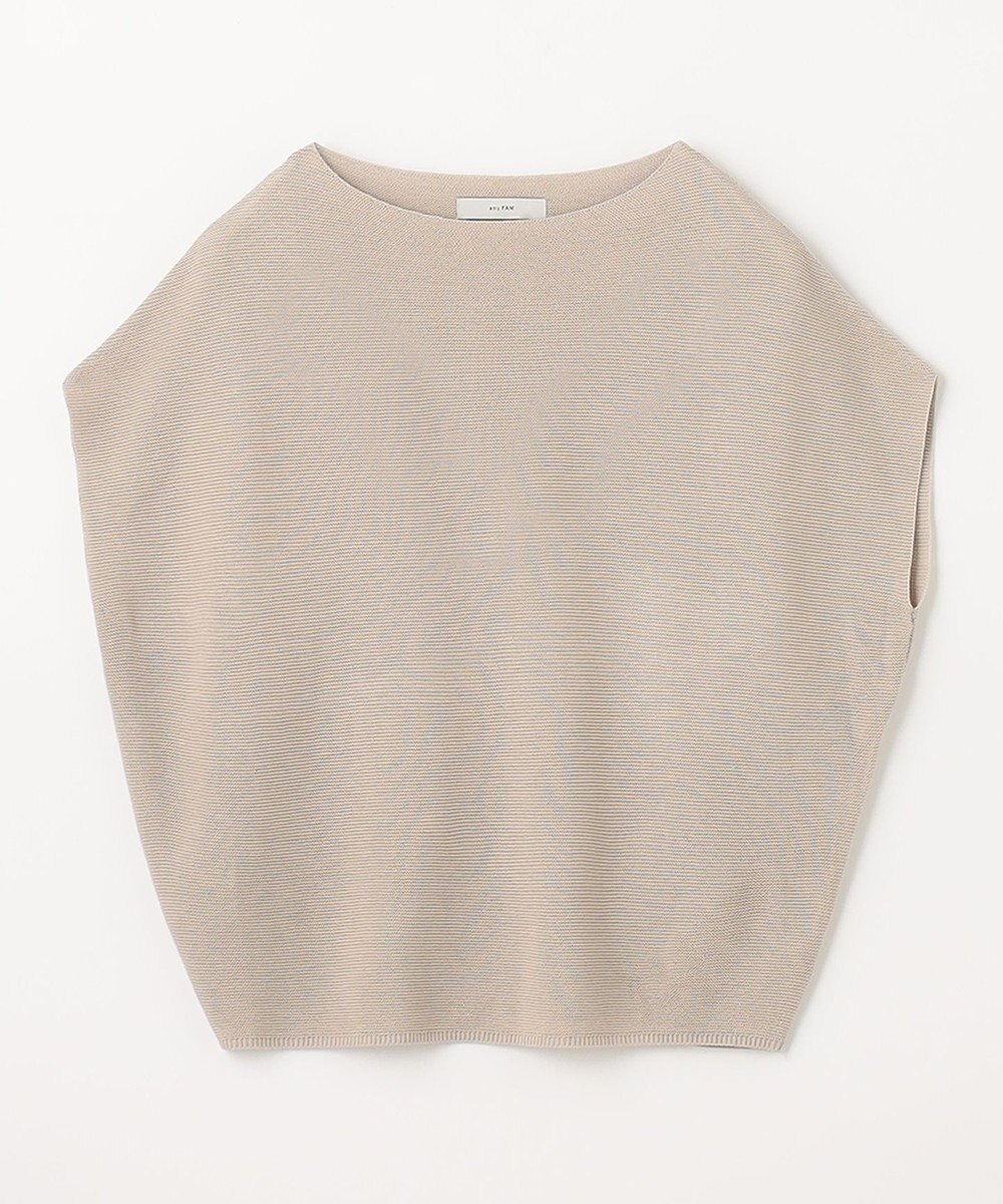 ANY 【洗濯機可能/アンチピリング/UVケア】アクリルガーターコクーンニット 