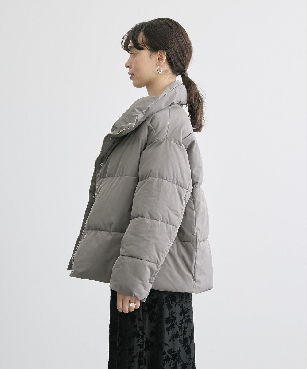 AMERICAN HOLIC リサイクル軽ポカ撥水加工スタンドショートコート 