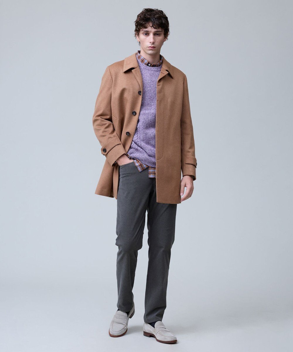 J.PRESS MEN テンセルミックスコットンネルシャツ / B.D. 