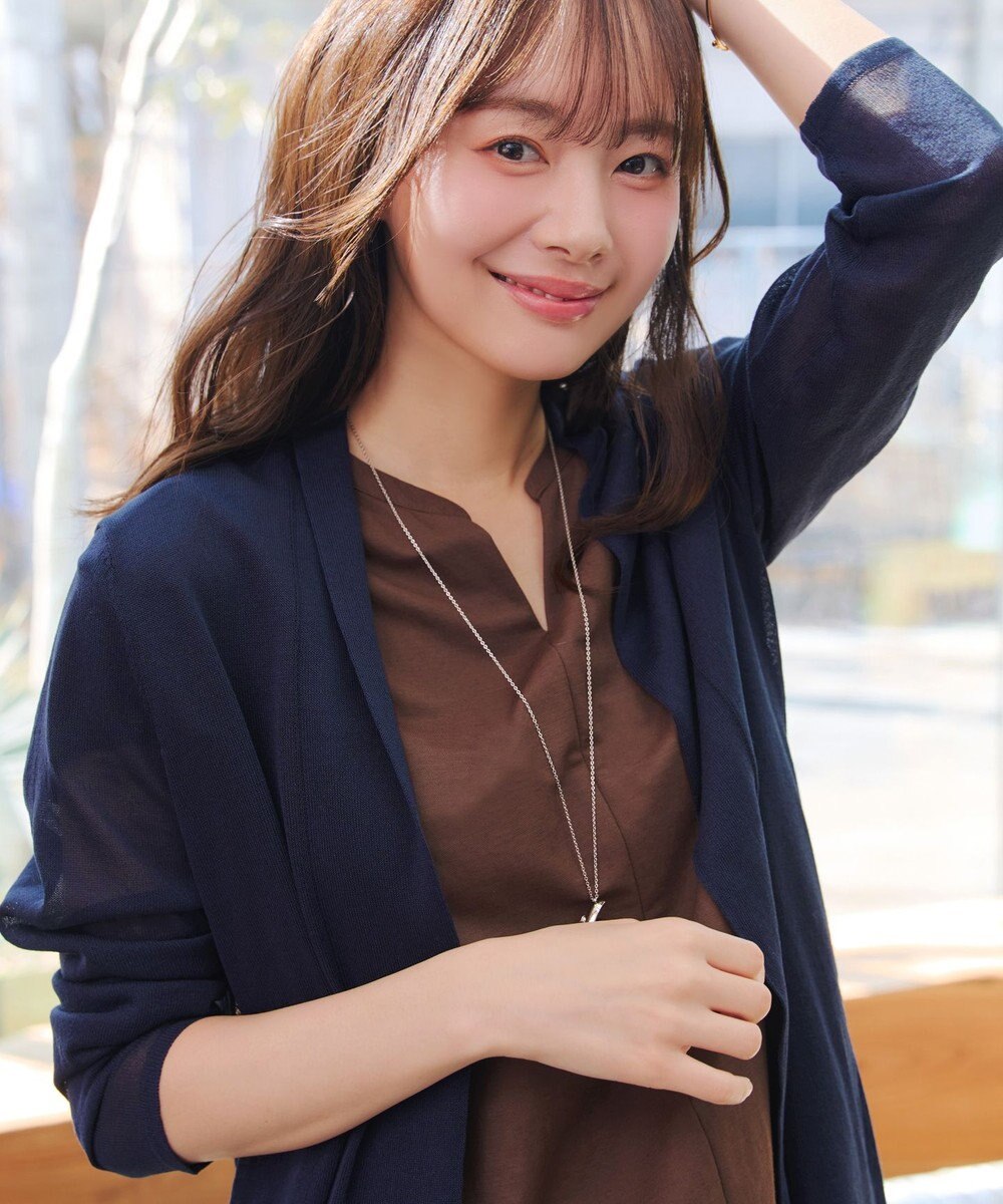 Tiaclasse ロングトッパーカーディガン 