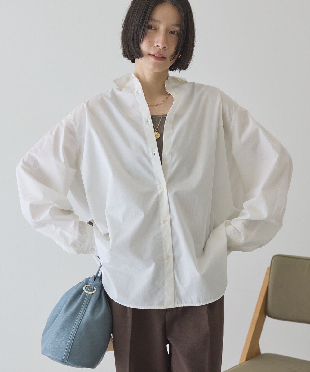 AMERICAN HOLIC 【花粉防止】【イージーケア】ベーシックシャツ 