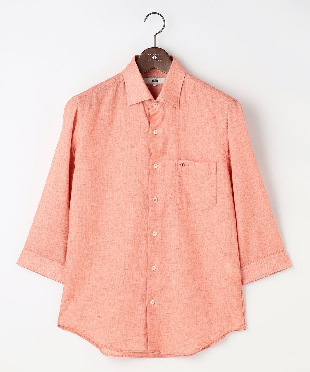 JOSEPH ABBOUD 【サステイナブル・JAPANファブリック】ソアロンパナマシャンブレーシャツ 