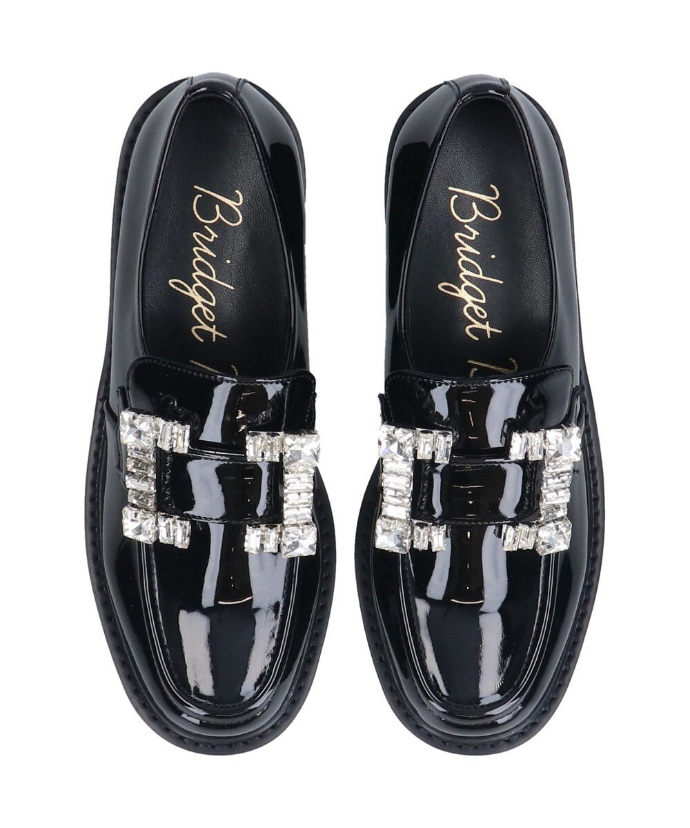 Bridget Birkin 【Bridget Birkin】スクエアビジューローファー 