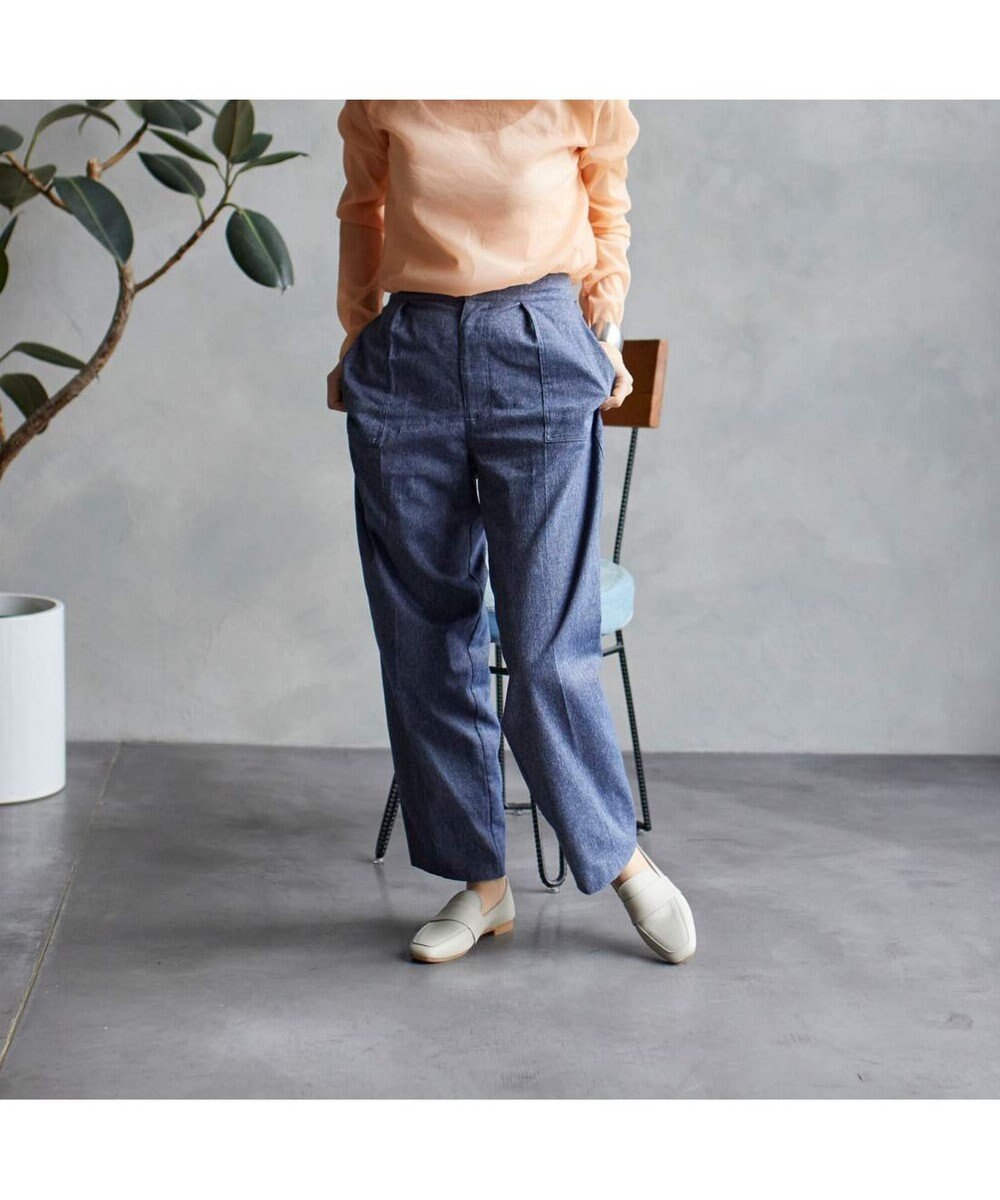 ing <ing>【WEB限定】レザーベルトローファー 