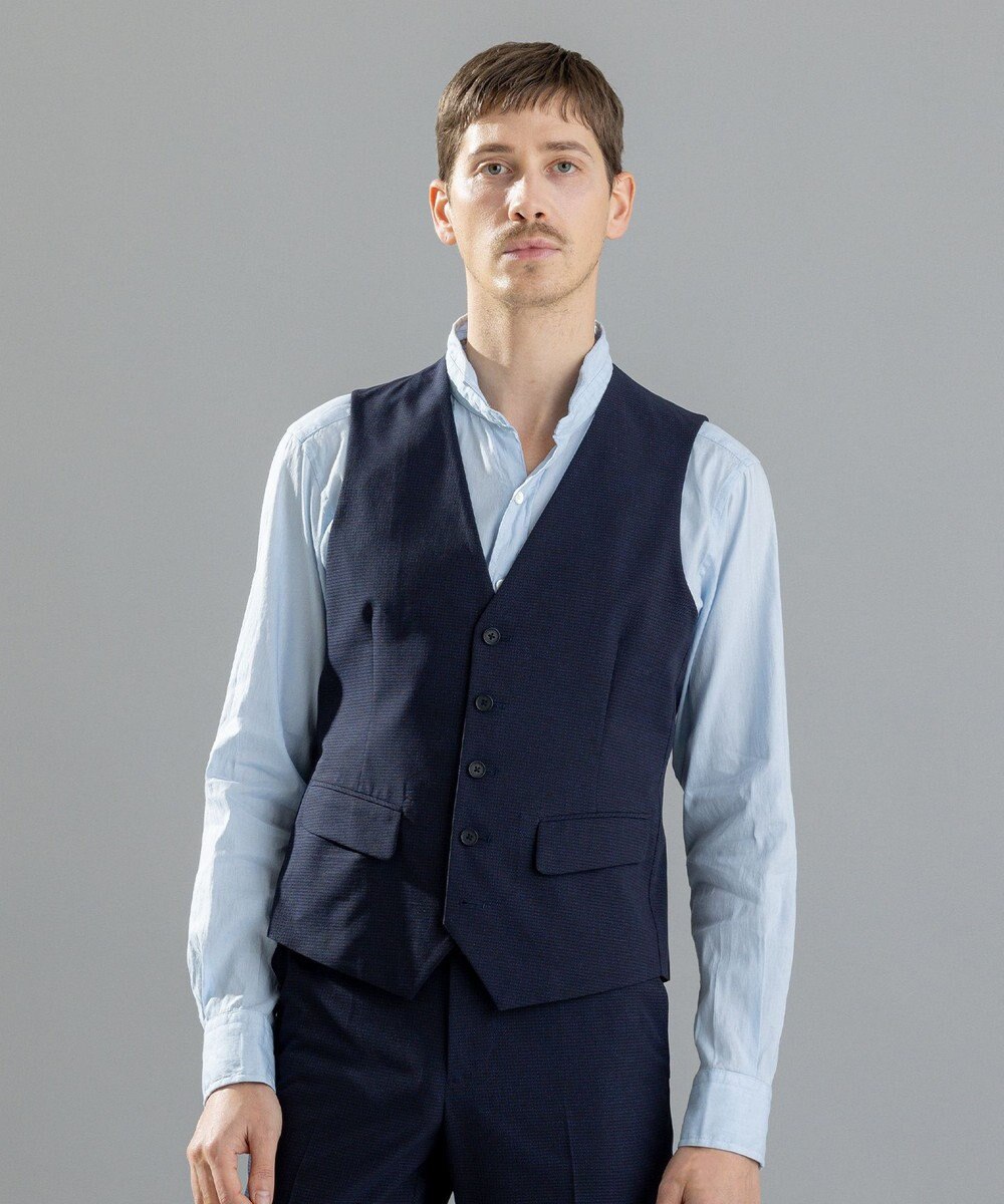 JOSEPH HOMME クールドッツストレッチ　ジレ 