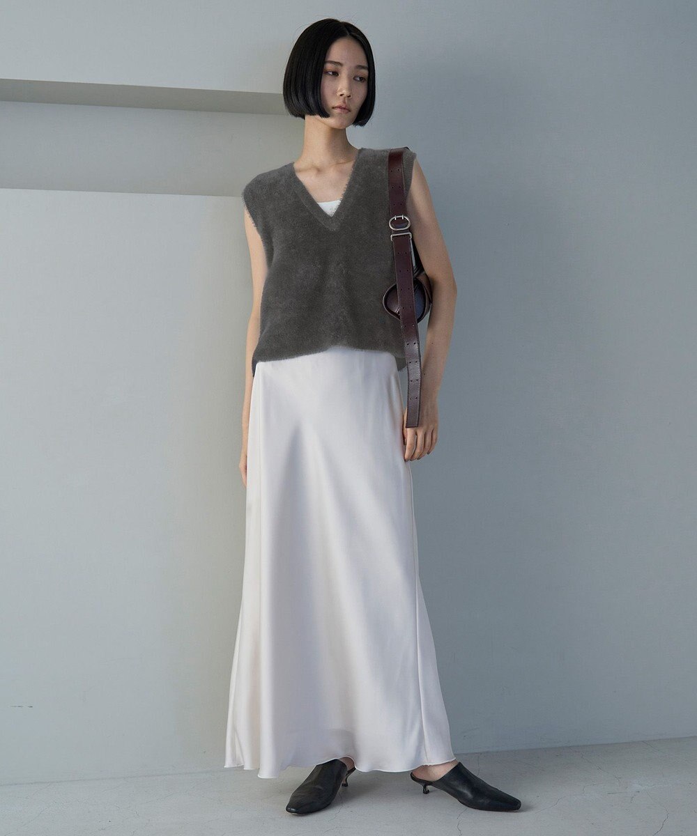 UNFILO L ナイロンシャギー ベスト 