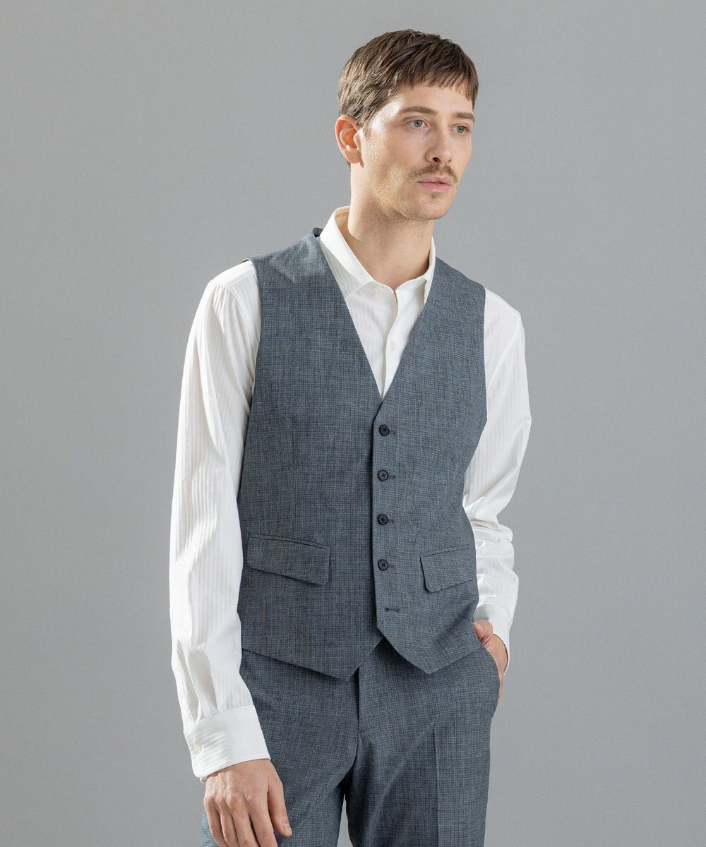 JOSEPH HOMME クールドッツストレッチ　ジレ 